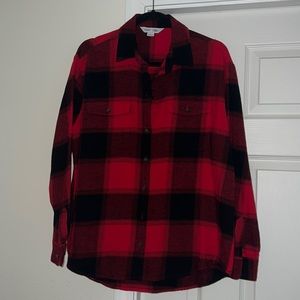 NWOT Long-Sleeve Plaid Flannel